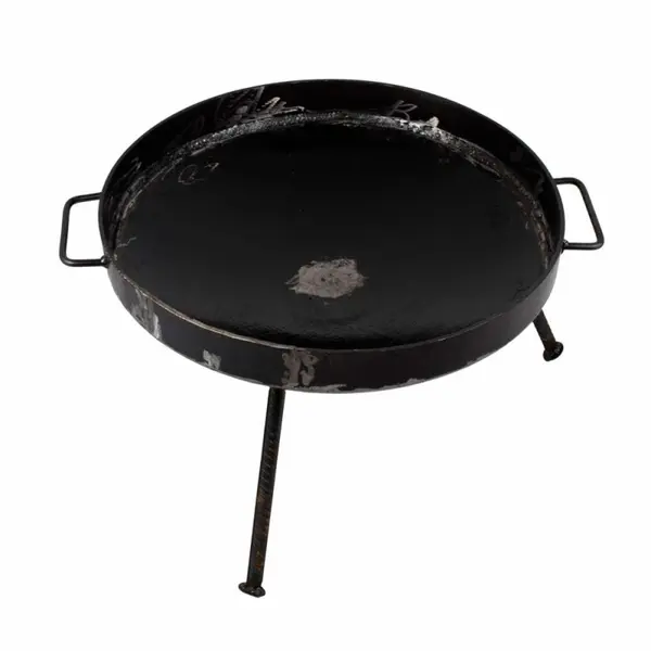 Disc de Gatit, Picioare Detasabile, Otel, cu Margine de 5 cm, Diametru 51 cm