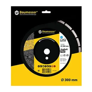 DISC DIAMANTAT BAUMESSER 1A1RSS C3-H 350X3,5 2,5X10X25,4-24 F4 ASPHALT PRO