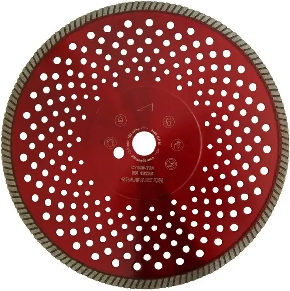 Disc DiamantatExpert pt. Granit & Piatra - Turbo 230x22.2 (mm) Super Premium - DXDH.2677.230