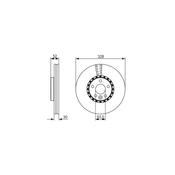 Disc frana BOSCH 0 986 479 621