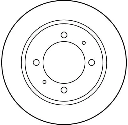Disc frana TRW DF2784