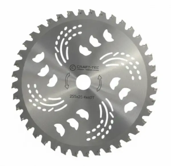 Disc motocoasa NR 10 de 255x25.4x40T arbusti dinti vidia model SPECIAL MX1018