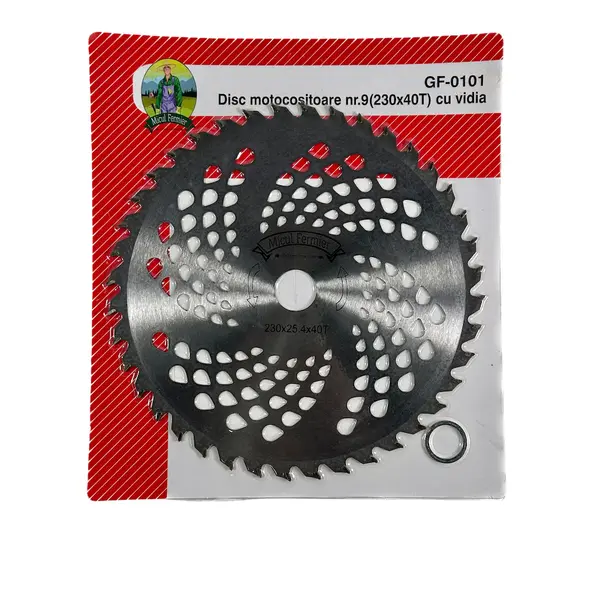 Disc motocositoare nr 9/230 cu Vidia Gf-0101, Micul Fermier - Default Title