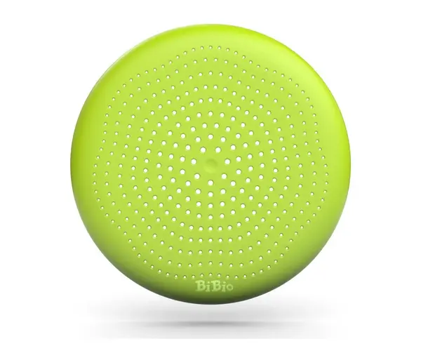 Disc zburator FliBi cu sita pentru joaca in aer liber, Verde lime, BiBio
