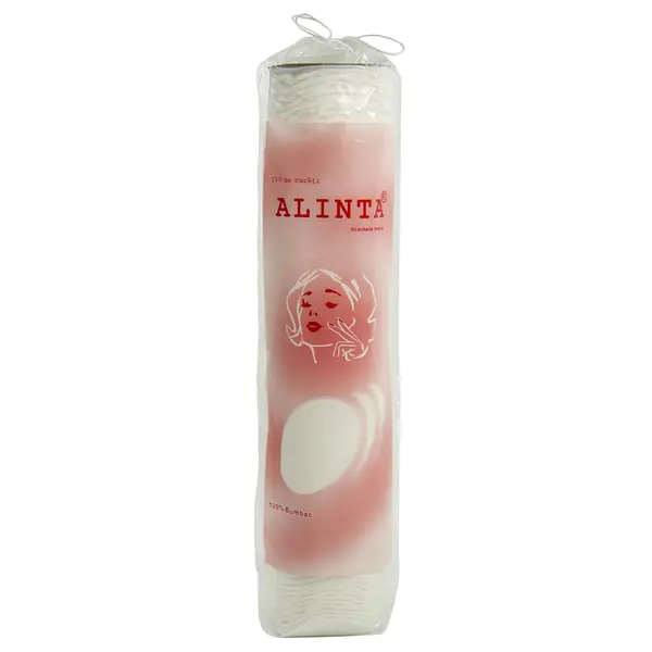 Dischete demachiante ALINTA, bumbac, 100 bucati