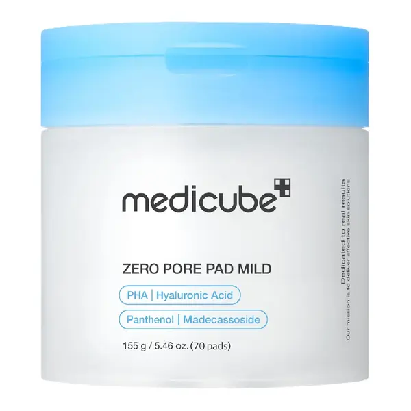 Dischete exfoliante Zero Pore Pad Mild, 70 bucati, Medicube