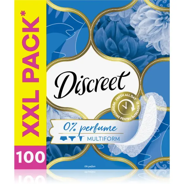 Discreet Multiform 0 % Perfume absorbante 100 buc