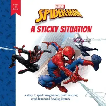 Disney Back to Books: Spider-Man - A Sticky Situation, Hardback/Disney