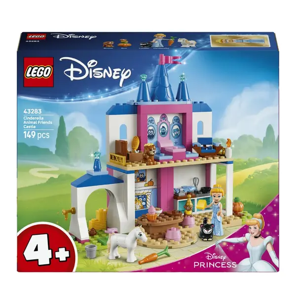 Disney cinderella animal friends castle 43283