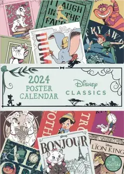 Disney Clasics A3 Poster Calendar, Paperback/***