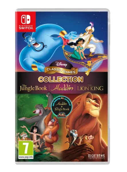 Disney Classic Games Collection The Jungle Book, Aladdin & The Lion King Нинтендо Суич