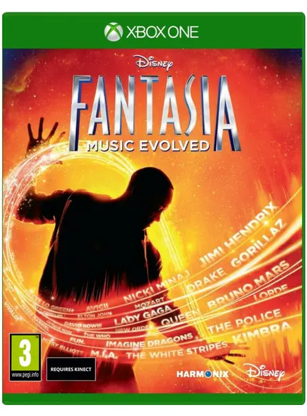 Disney Fantasia Music Evolved Kinect Xbox 360|Xbox One