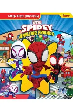 Disney Junior Marvel Spidey and His Amazing Friends: Little First Look and Find - Pi Kids