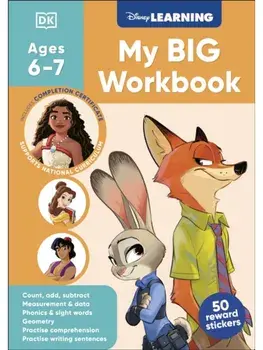 Disney Learning Big Workbook Ages 6-7 (Year 2), Paperback/DK