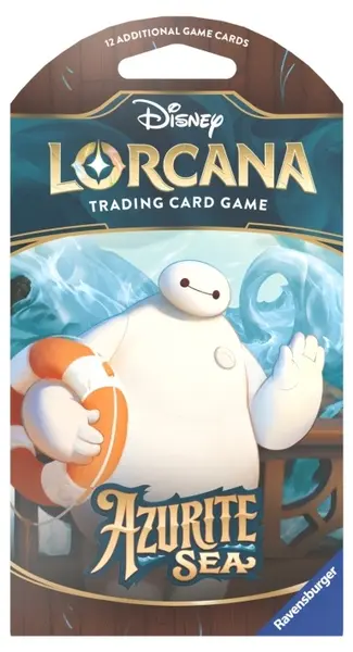Disney Lorcana TCG: Azurite Sea Sleeved Booster