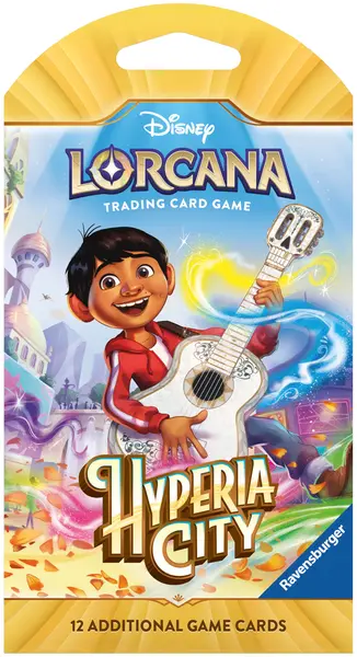 Disney Lorcana TCG: Hyperia City Sleeved Booster