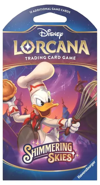 Disney Lorcana TCG: Shimmering Skies Sleeved Booster