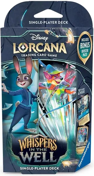 Disney Lorcana TCG: Whispers in the Well Starter Deck - Judy Hopps & Robin Hood