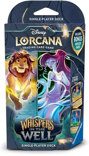 Disney Lorcana TCG: Whispers in the Well Starter Deck - Simba & Megara