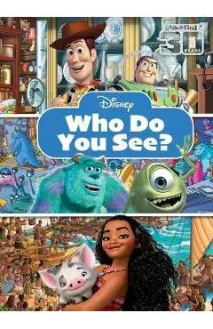 Disney Multi-Property: Who Do You See: Look and Find - Pi Kids