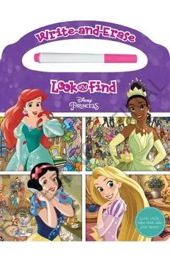 Disney Princess: Write-And-Erase Look and Find - Pi Kids