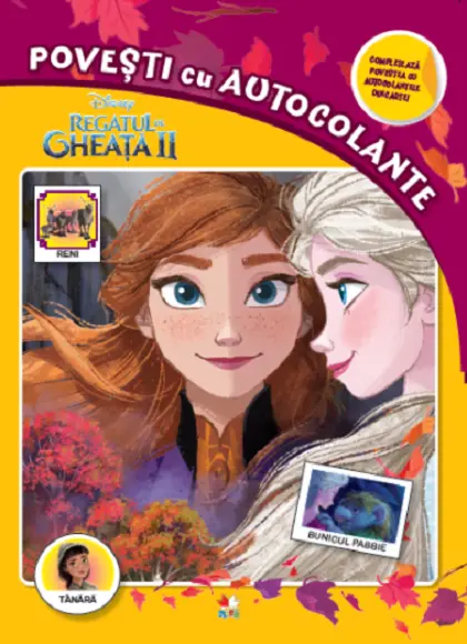 Disney. Regatul De Gheata II. Povesti Cu Autocolante |