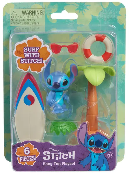 Disney Stitch Playset Surf With Stitch