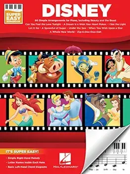 Disney - Super Easy Songbook, Paperback/Hal Leonard Corp