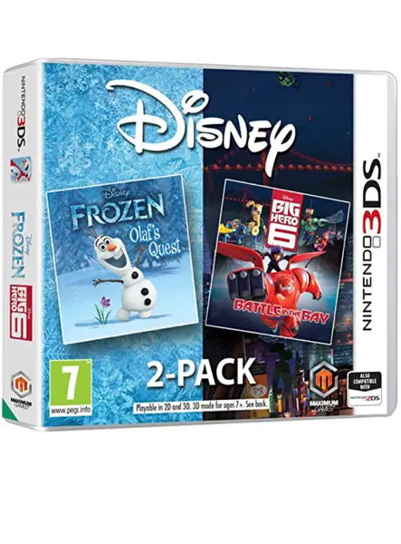 Disneys Frozen Big Hero 6 Double Pack Nd Nintendo 3DS