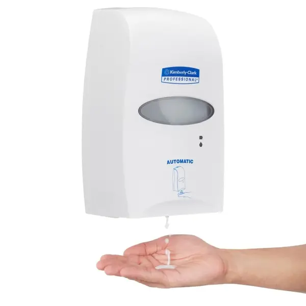 Dispenser automat pt sapun 1.2 l alb Dispenser automat pt sapun 1.2 l alb
