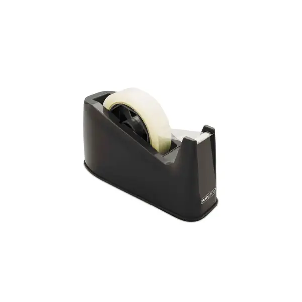 Dispenser banda adeziva negru 25 mm x 66 m lama ascutita Dispenser banda adeziva negru 25 mm x 66 m lama ascutita