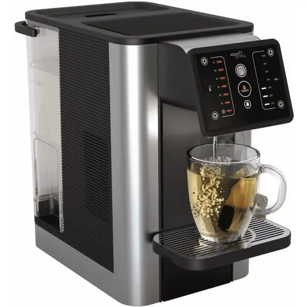 Dispenser de apă Aqua Optima - Aurora, 2100 W, 3.8 l, argintiu/negru