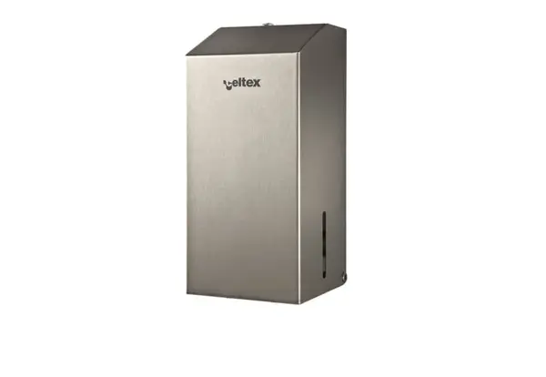 Dispenser otel hartie igienica pliata 12.7 x 10.7 x 31.6 cm Celtex Ubi Maior Dispenser otel hartie igienica pliata 12.7 x 10.7 x 31.6 cm Celtex Ubi Maior