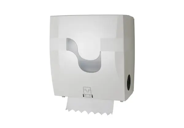 Dispenser prosop din hartie cu autocut Megamini alb Dispenser prosop autocut Megamini alb
