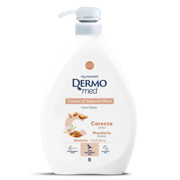 Dispenser Sapun lichid cu migdale, 1000ml, Dermomed