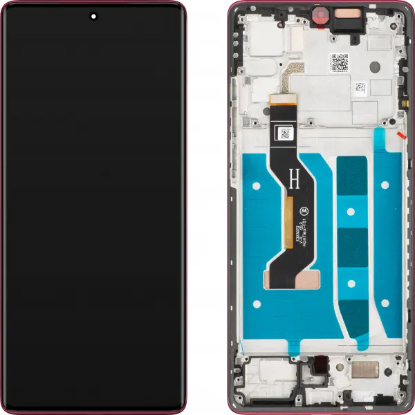 Display cu Touchscreen Motorola Moto G85, cu Rama, Magenta (Viva Magenta), Service Pack 5D68C29595