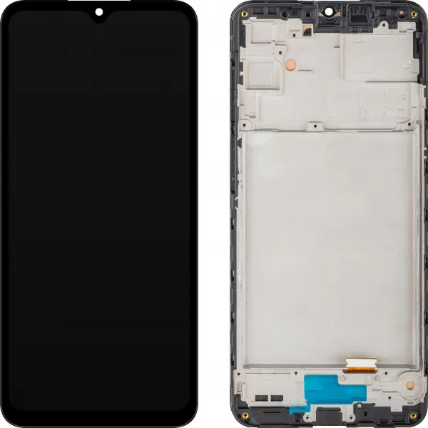 Display cu Touchscreen MP compatibil cu Samsung Galaxy A16 4G A165, cu Rama, Negru
