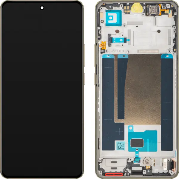Display cu Touchscreen Realme 16 Pro+, cu Rama, Auriu, Service Pack 621029000806