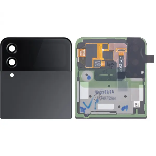 Display cu Touchscreen Samsung Galaxy Z Flip4 F721, Sub Outer, Gri (Graphite), Service Pack GH97-27947A
