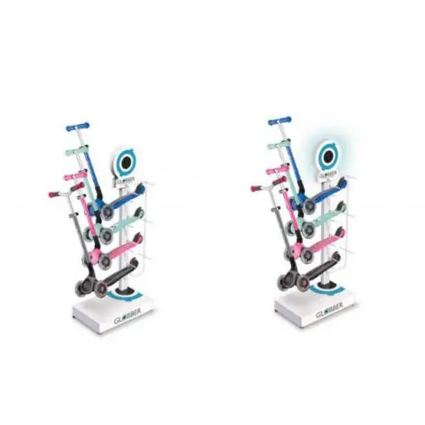 Display globber , compact metal