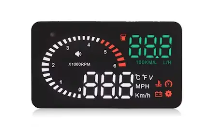 Display kilometraj pentru parbriz WiYii D2000 10.2cm
