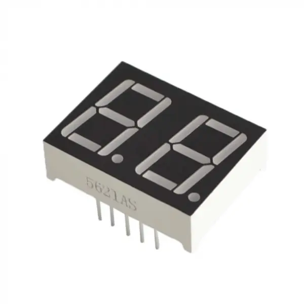 Display LED, 2 7 segmente, 0.56 , catod comun