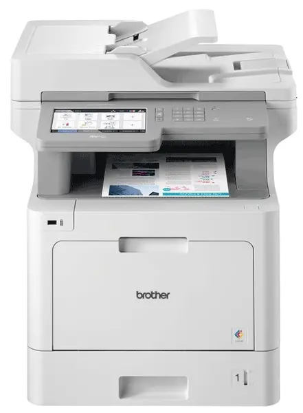 Dispozitiv multifuncțional Brother - MFC-L9570CDW, laser, alb