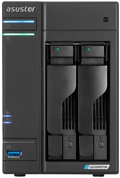 Dispozitiv NAS Asustor - Lockerstor AS6702T, 4GB, negru