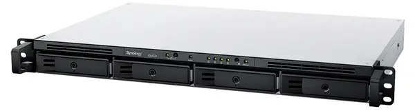 Dispozitiv NAS Synology - RackStation RS422+, 4-bay, 1Gbps, negru/gri