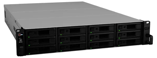 Dispozitiv NAS Synology - RX1217RP, 12-bay, 2U, negru/gri