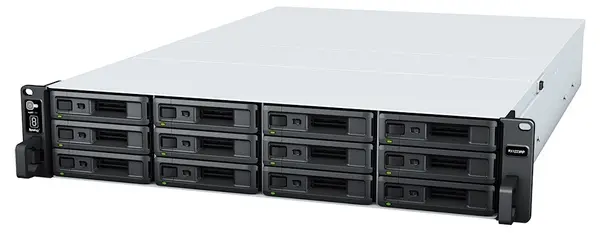 Dispozitiv NAS Synology - RX1223RP, 12-bay, 2U, negru/gri
