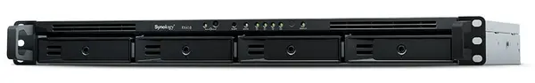Dispozitiv NAS Synology – RX418, 4-bay, 1U, negru