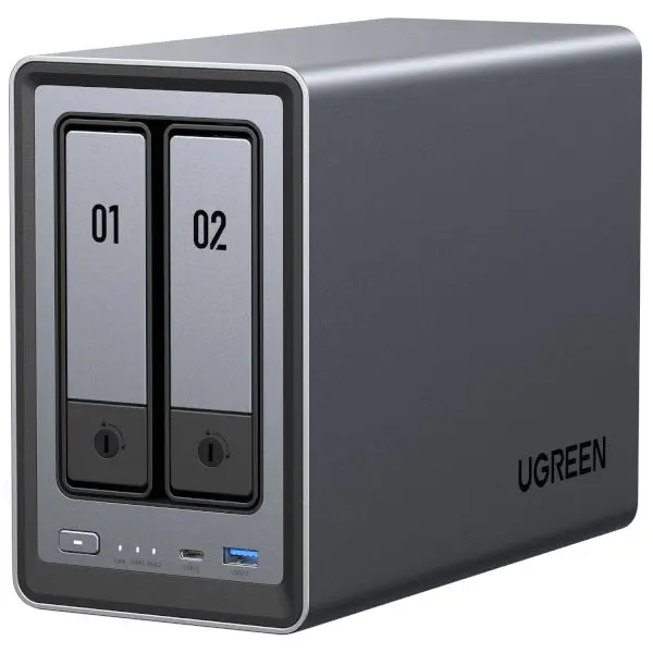 Dispozitiv NAS Ugreen - DXP2800, 8GB, gri