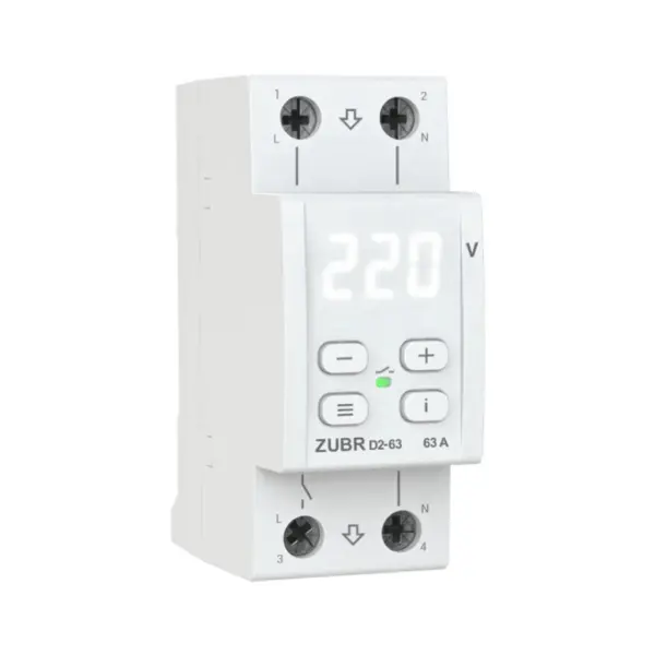 Dispozitiv protectie retea electrica ZUBR D2-63 63A IP20